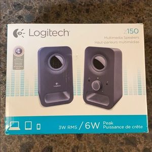 Logitech speakers brand new